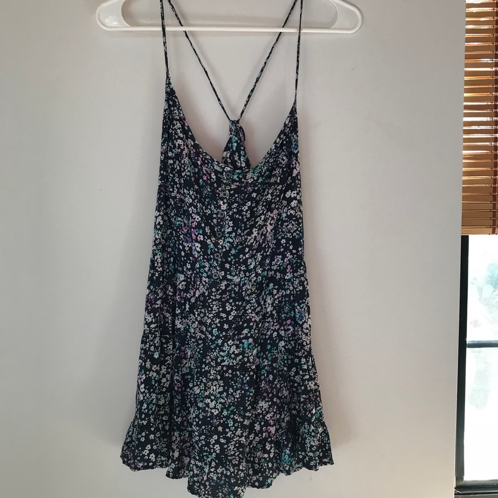 Aeropostale Flowy Spaghetti Strap Ruffles